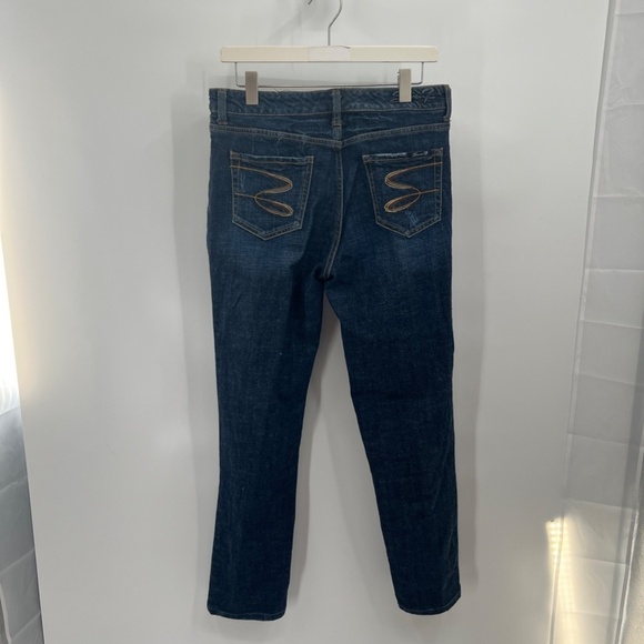 Woman's Seven Straight Blue Jeans Size 8 - Picture 8 of 12